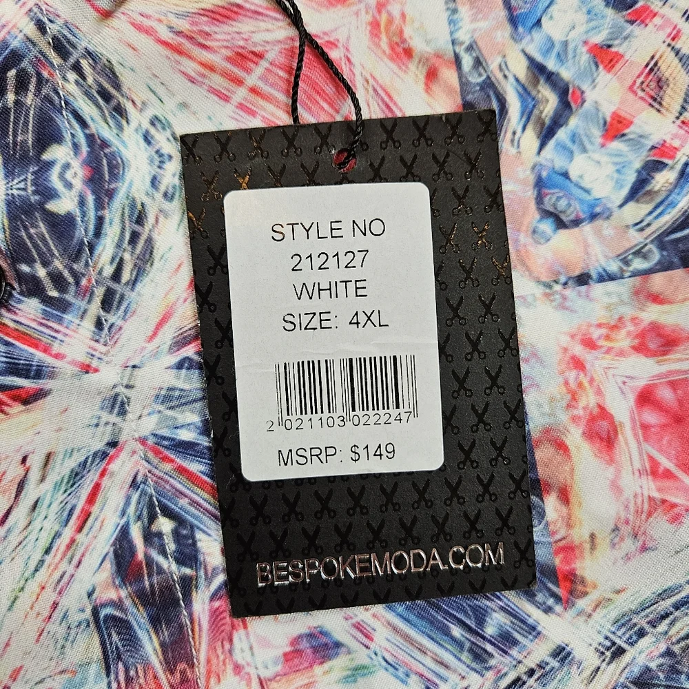 Bespoke Men's 4XL Designed in Miami NEW - Picture 10 of 16